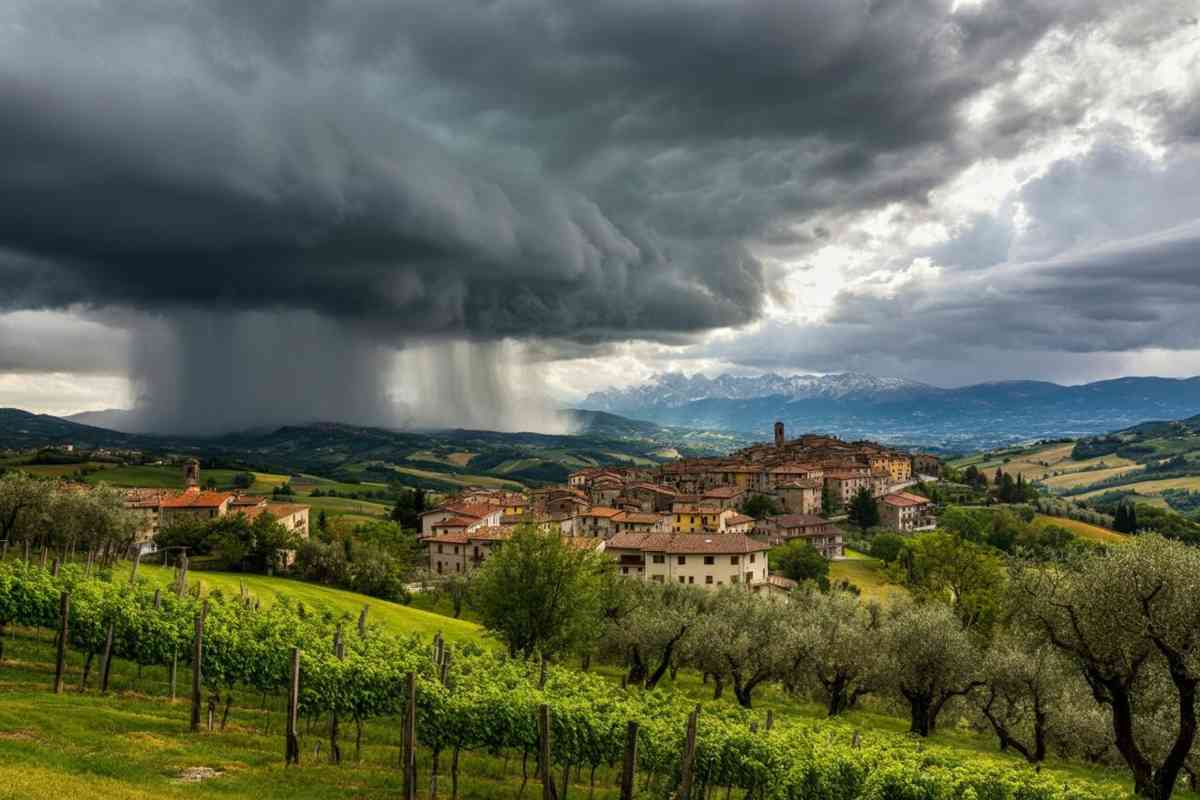 Maltempo in arrivo: le regioni a rischio per oggi, domenica 9 ottobre